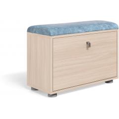 МС-1 ясень светлый/велюр лагуна