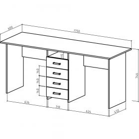 Схема с размерами