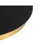 1-е фото OTTOMAN-004 BLACK/GOLD Черный, велюр / Сталь, золото