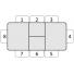 2-е фото Кеннер-1100M Венге / Крем стекло глянец