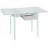1-е фото Эко 80х60 с ящиком бетон белый/белый
